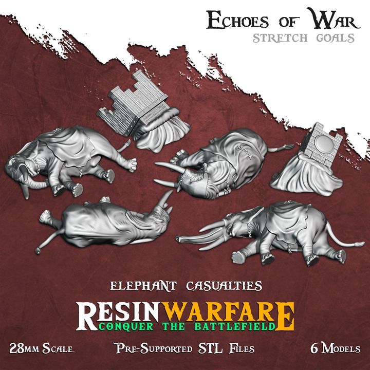 Elephant Casualties (6 Models)