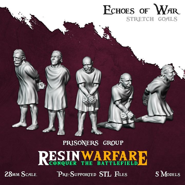 Group of Prisoners (5 Models)