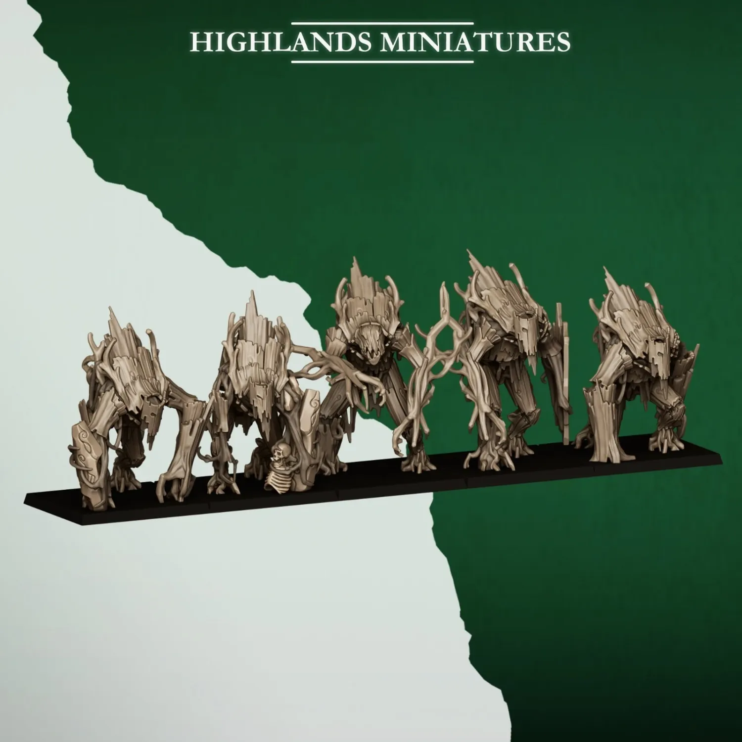 Feral Elves - Forest Golems unit 5 Figures