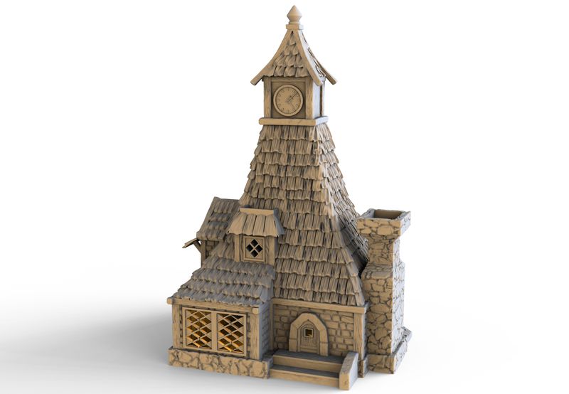 MS4 STYLIZED MIDDLE AGES HOUSE 2