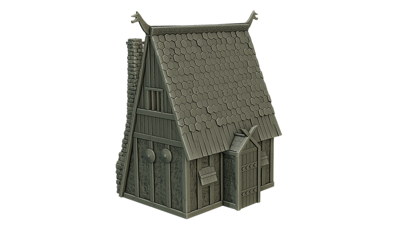 viking house 1  , stl file
