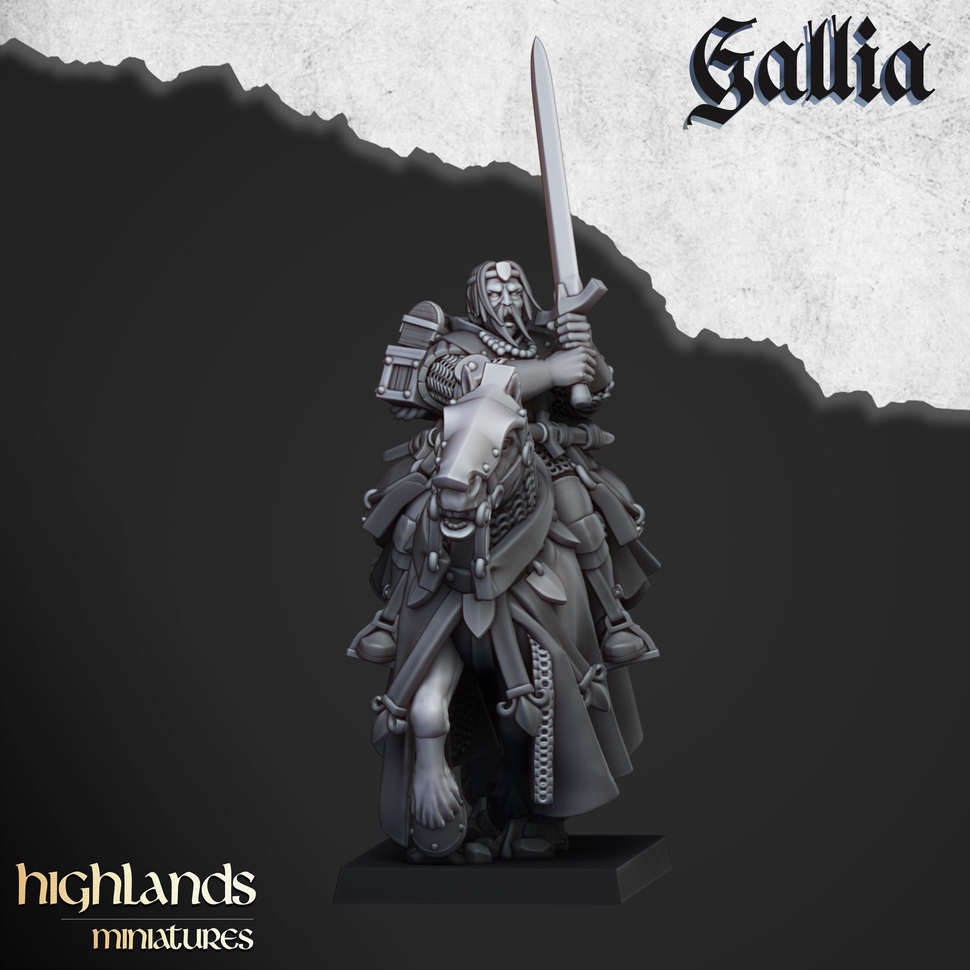 Questing Knights - Highlands Miniatures - Gallia - The Medieval Kingdom