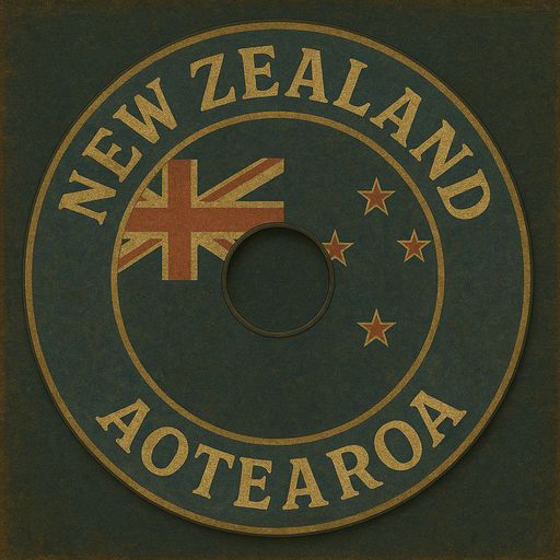 Vintage NZ Flag + AOTEAROA – Heritage-Inspired Wheelchair Guards