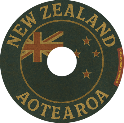 Vintage NZ Flag + AOTEAROA – Heritage-Inspired Wheelchair Guards