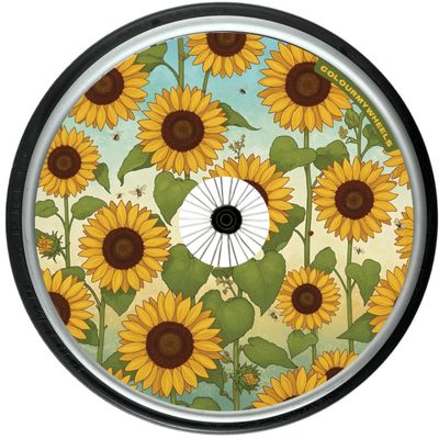 Retro Sunflowers