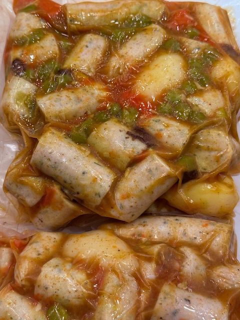 Curried Sausages (per kilo)
