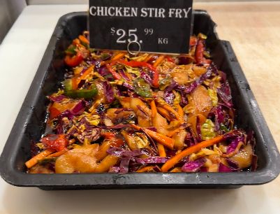 Chicken Stir Fry (Honey Soy) (per kilo)