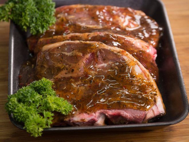 Lamb Marinated Chops (Mint & Rosemary) (per kilo)