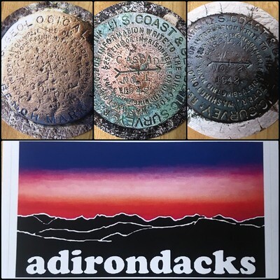 Our custom Adirondack inspired stickers
