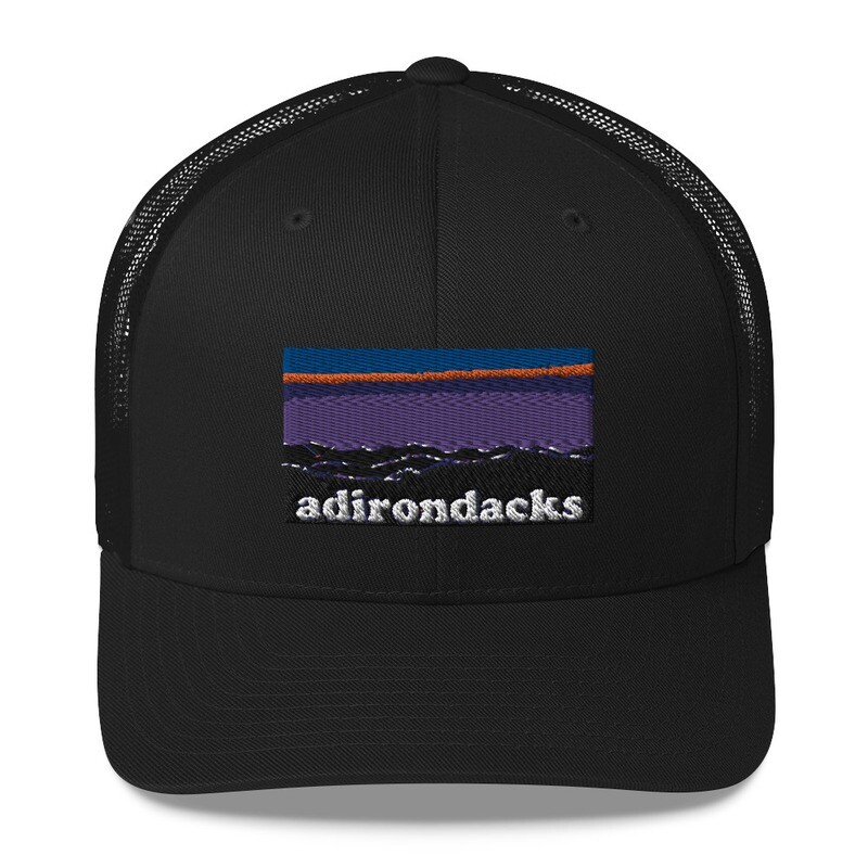 Adirondack sunset trucker 