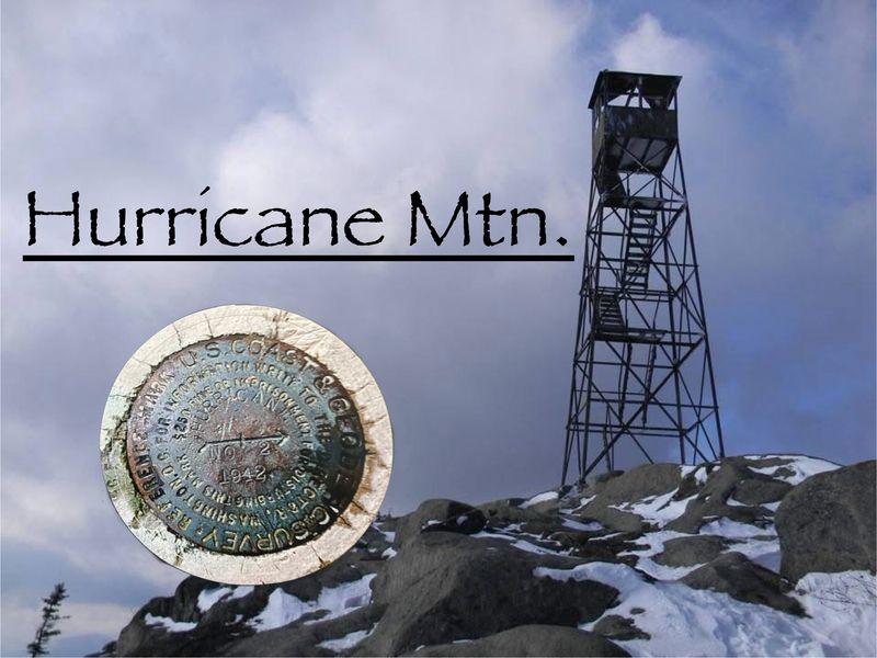 Hurricane Mountain sticker