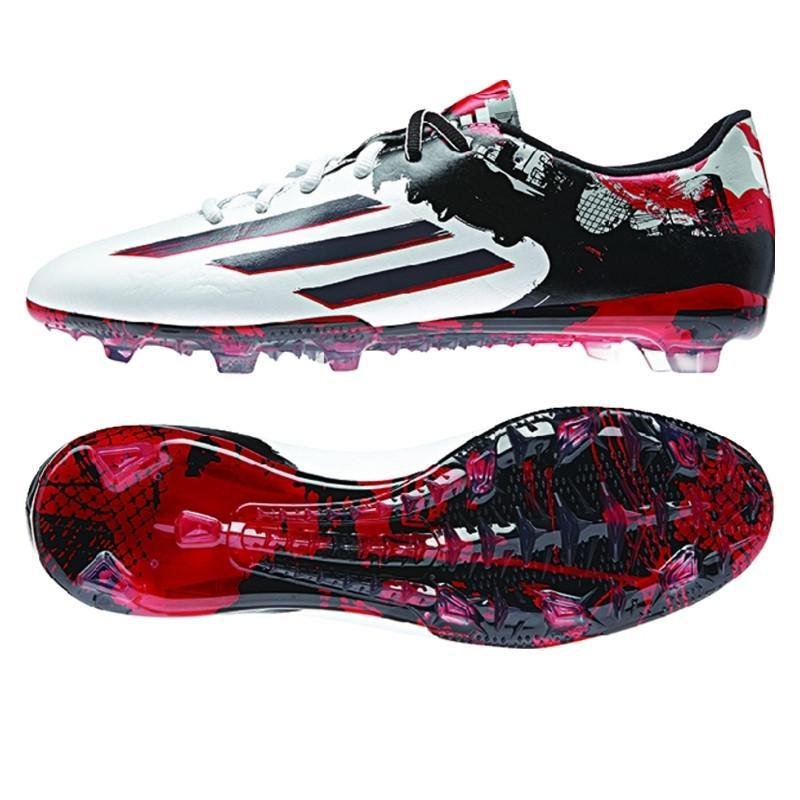 Adidas Messi 10.2 FG Adulto - Blanco/Rojo