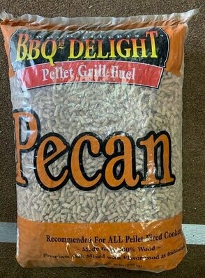BBQr’s Delight Pellet: Pecan - 20lb bag