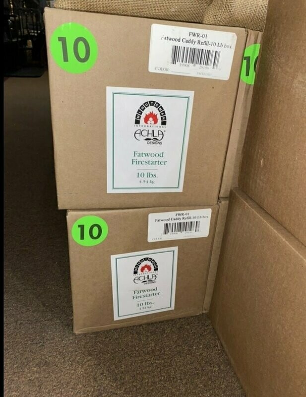 10lb Box of Fatwood