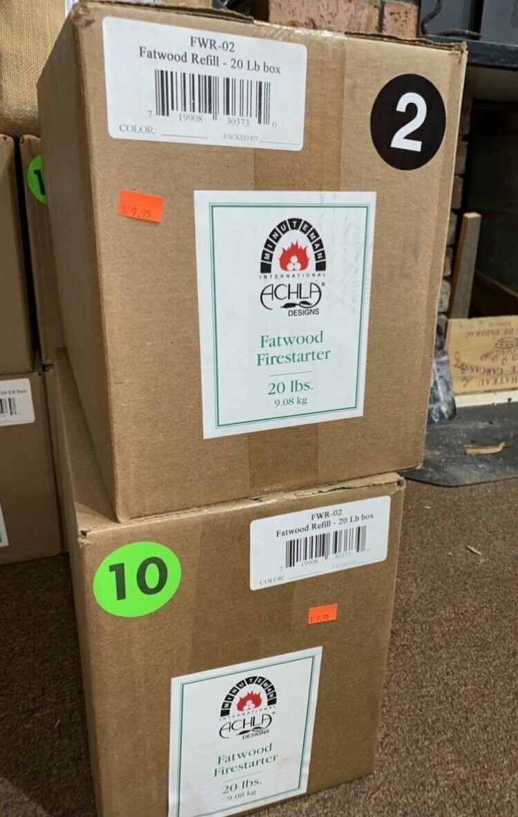 20lb Box of Fatwood