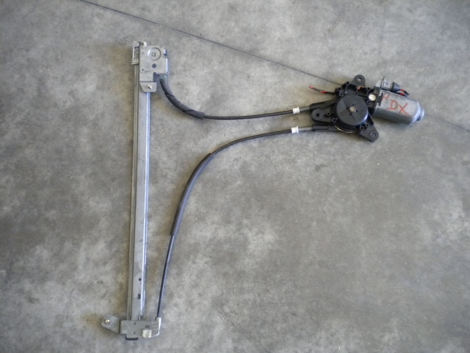 Alzavetro elettrico posteriore destro per Fiat Ulysse del 1996, usato.