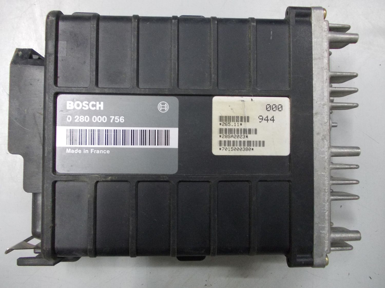 Centralina motore Bosch 0280000756 per Fiat Tipo/Tempra/UNO 1.4 ie, usata.