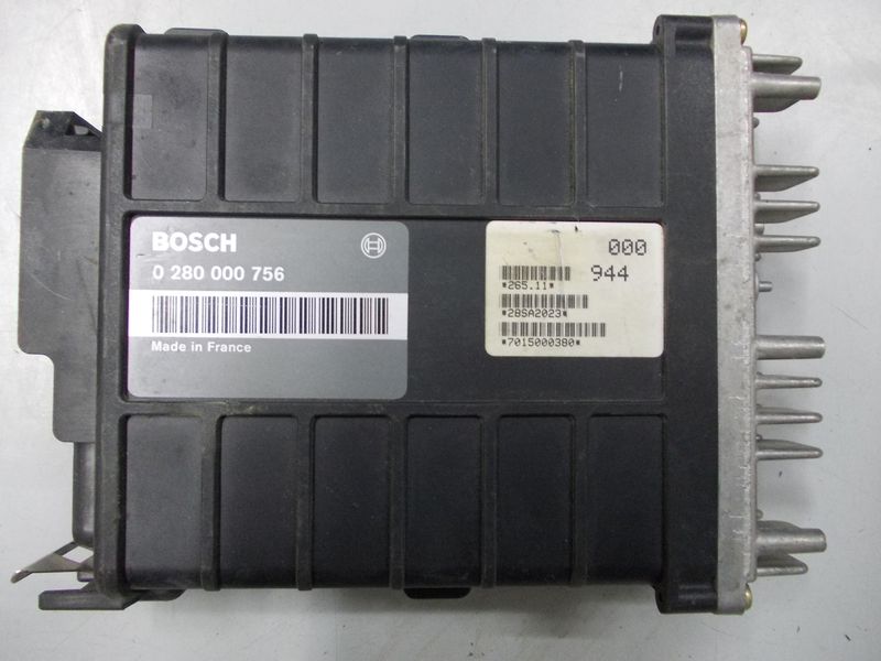 Centralina motore Bosch 0280000756 per Fiat Tipo/Tempra/UNO 1.4 ie, usata.