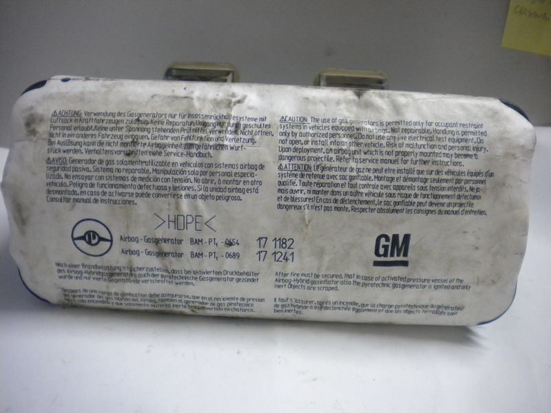 Airbag anteriore lato passeggero Opel Astra anno 1998 funzionante.