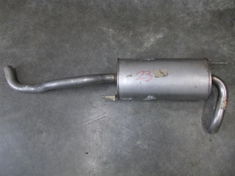 Marmitta scarico terminale Volkswagen Polo III dal 1994 nuova.