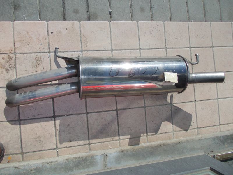 Marmitta silenziatore posteriore per Audi A6 (4B, C5) 1900 TDI 81 KW codice OEM 4B0253611AQ nuova.