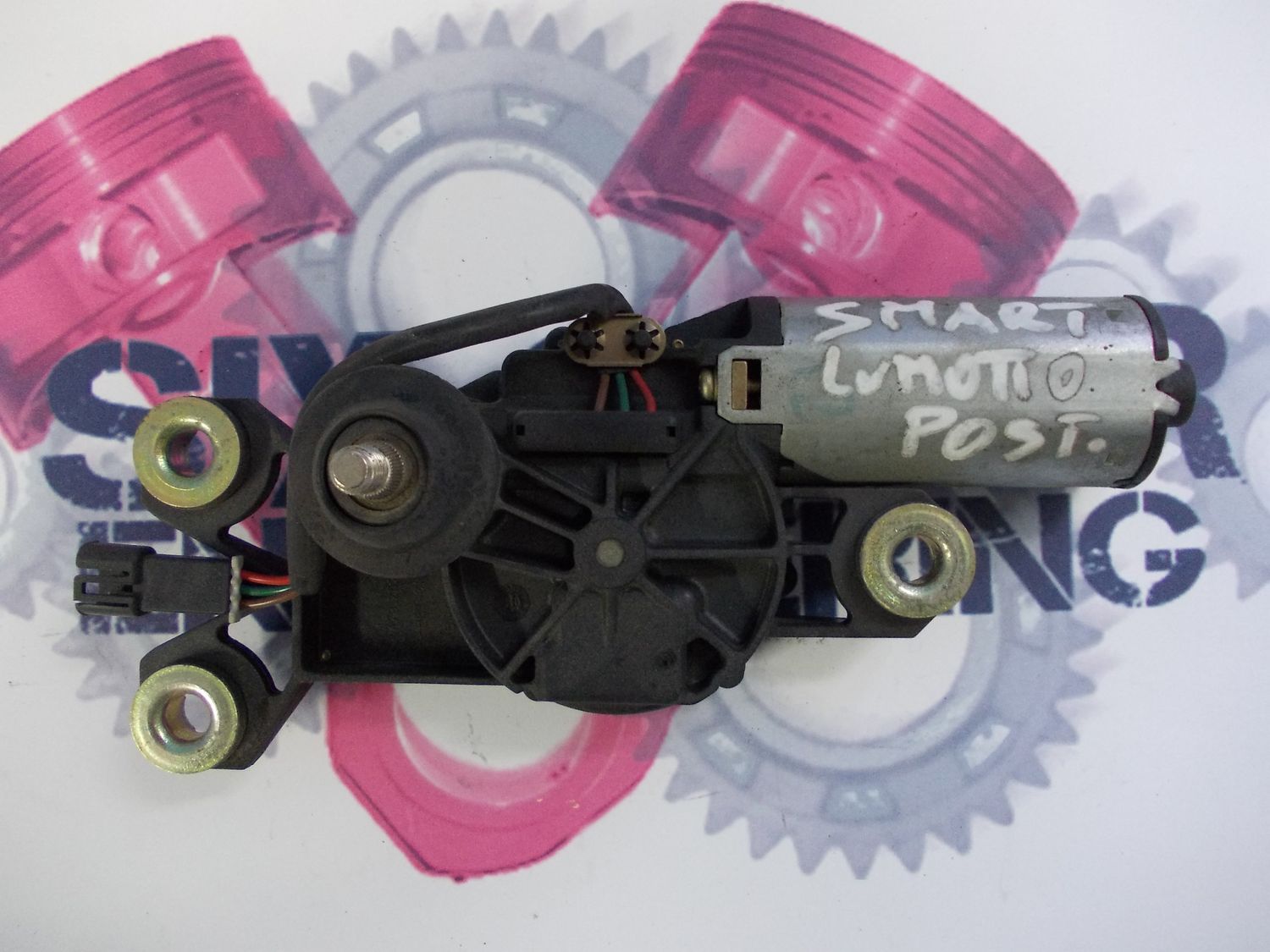 Motorino tergilunotto Smart Fortwo originale usato.