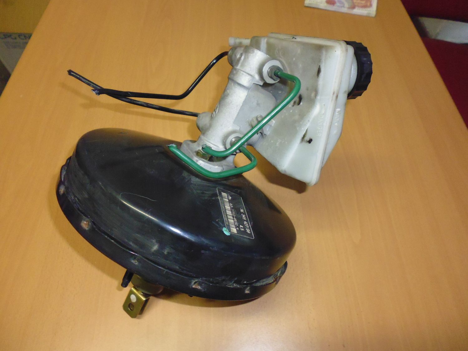 Servofreno con pompa e serbatoio per Peugeot 206 1.4 benzina, usato.