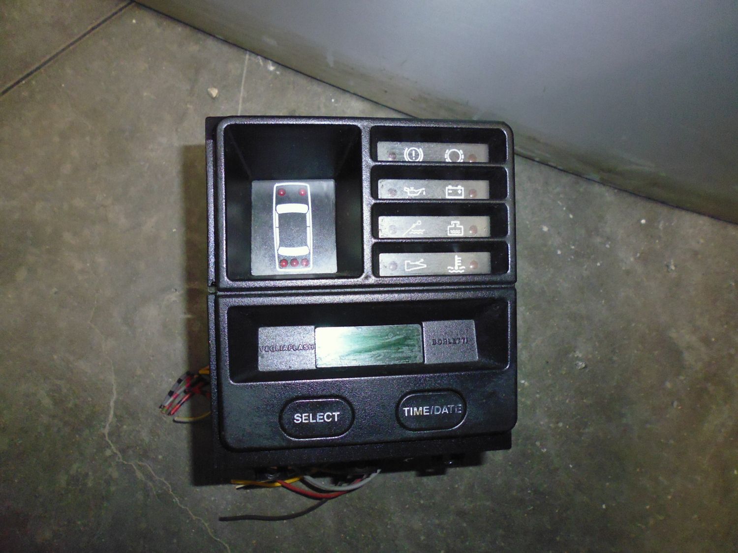 Check panel, quadro spie segnalazione Lancia Prisma e Delta prima serie 1.3 cc. Usato.