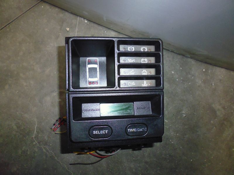 Check panel, quadro spie segnalazione Lancia Prisma e Delta prima serie 1.3 cc. Usato.