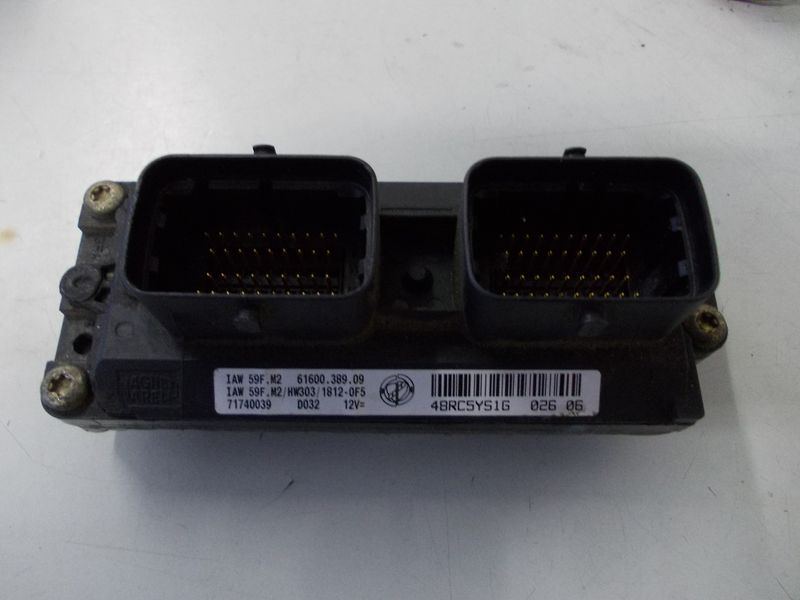 Centralina motore IAW 59F.M2/HW002 vergine per Fiat Punto 1.2 cc. Usata.