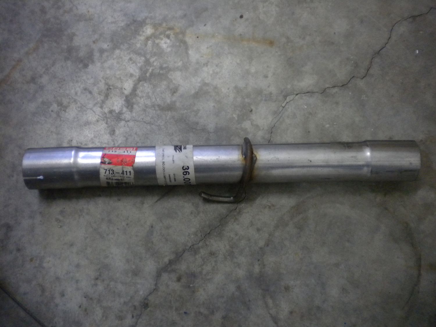 Tubo gas scarico centrale Bosal 713-411 per Fiat Ducato, Citroen Jumpy e Peugeot Expert passo lungo. Nuovo. Tubo gas scarico centrale Bosal 713-411 per Fiat Ducato, Citroen Jumpy e Peugeot Expert passo lungo. Nuovo.