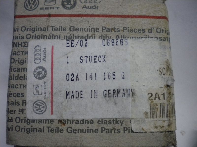 Cuscinetto reggispinta codice 02A141165G per frizione Volkswagen Audi. Nuovo.
