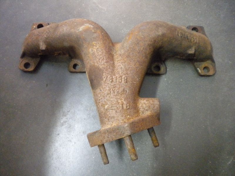 Collettore scarico per Fiat Punto 1.100 e 1.200 codice 46400319 anche codice 46400318, usato.
