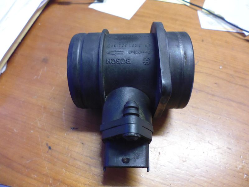 Debimetro, misuratore massa aria Bosch 0281002308, usato.