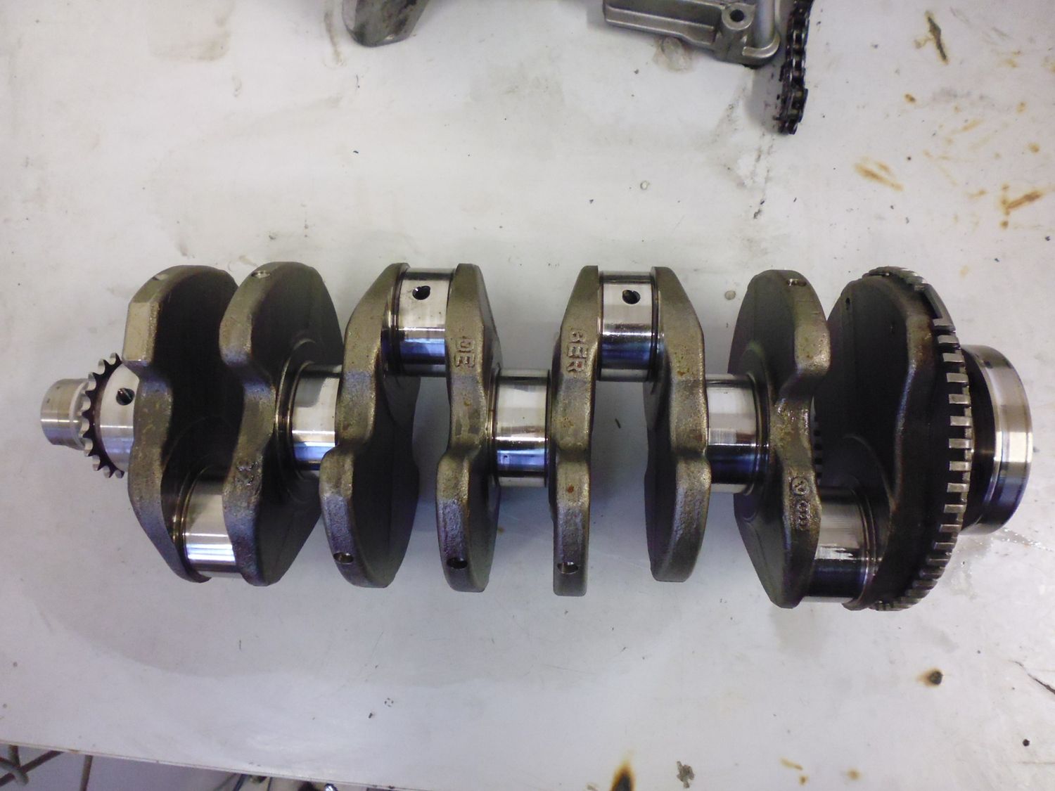 Albero motore 038105189B WPA per Audi 1.9 TDI.
