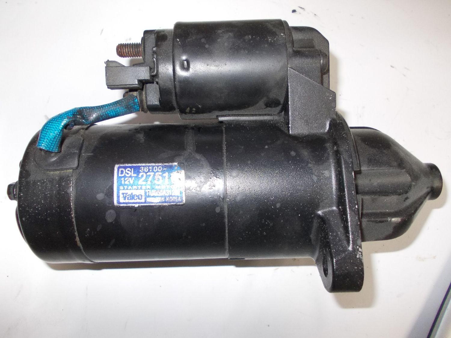 Motorino avviamento Valeo TMM000A31201 DSL 36100 per vetture HYUNDAI.