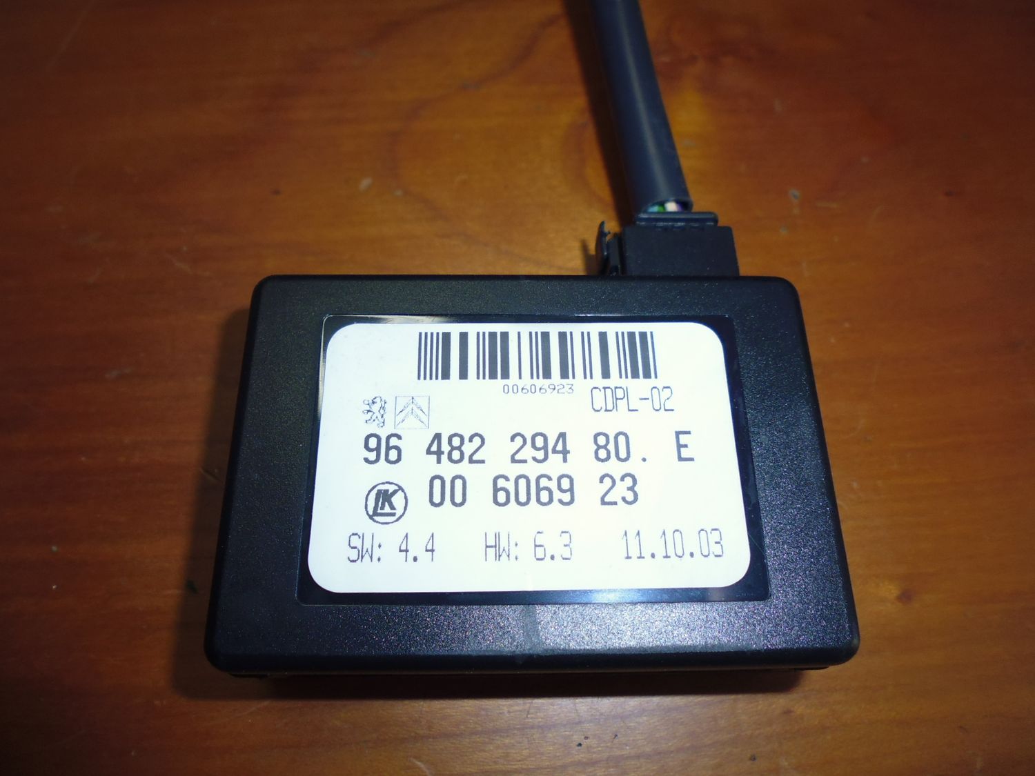 Sensore pioggia per Citroen C2 1.4 HDI codice 9648229480E, usato.