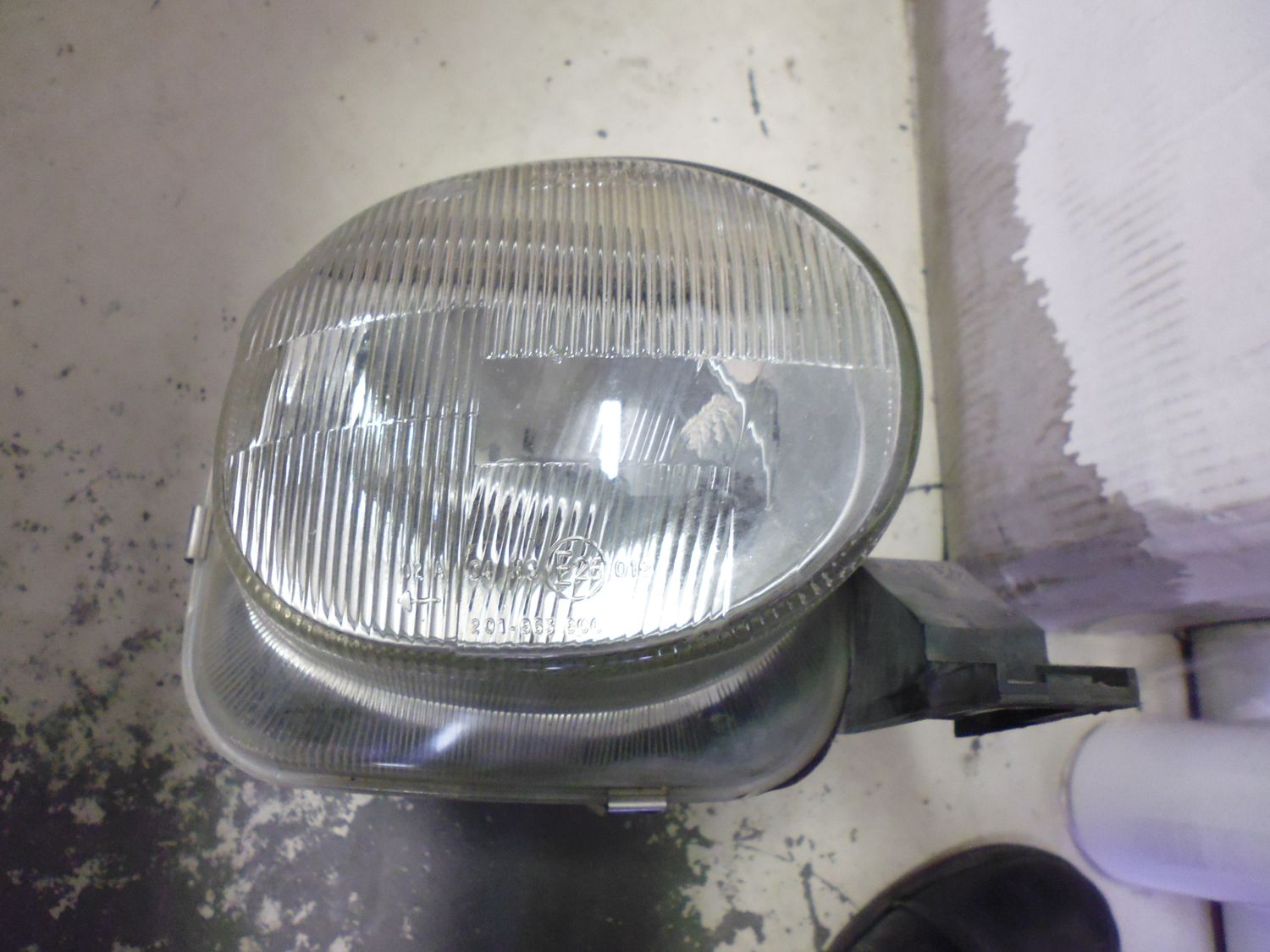 Faro fanale anteriore destro Fiat Multipla prima serie.