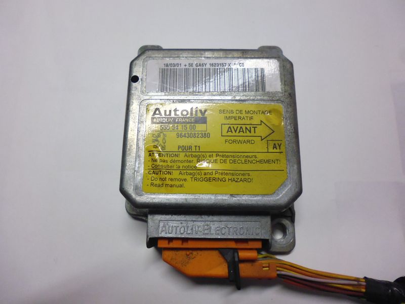 Centralina airbag per Peugeot 206 codice 9643082380 550541500.