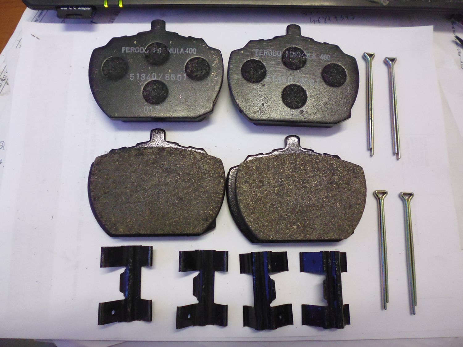 Pastiglie, pasticche freno Ferodo LD60 (FVR829) Rover Triumph nuove. Pastiglie, pasticche freno Ferodo LD60 (FVR829) Rover Triumph nuove.