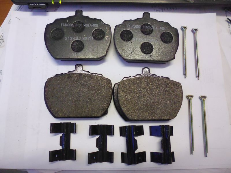 Pastiglie, pasticche freno Ferodo LD60 (FVR829)  Rover Triumph nuove.