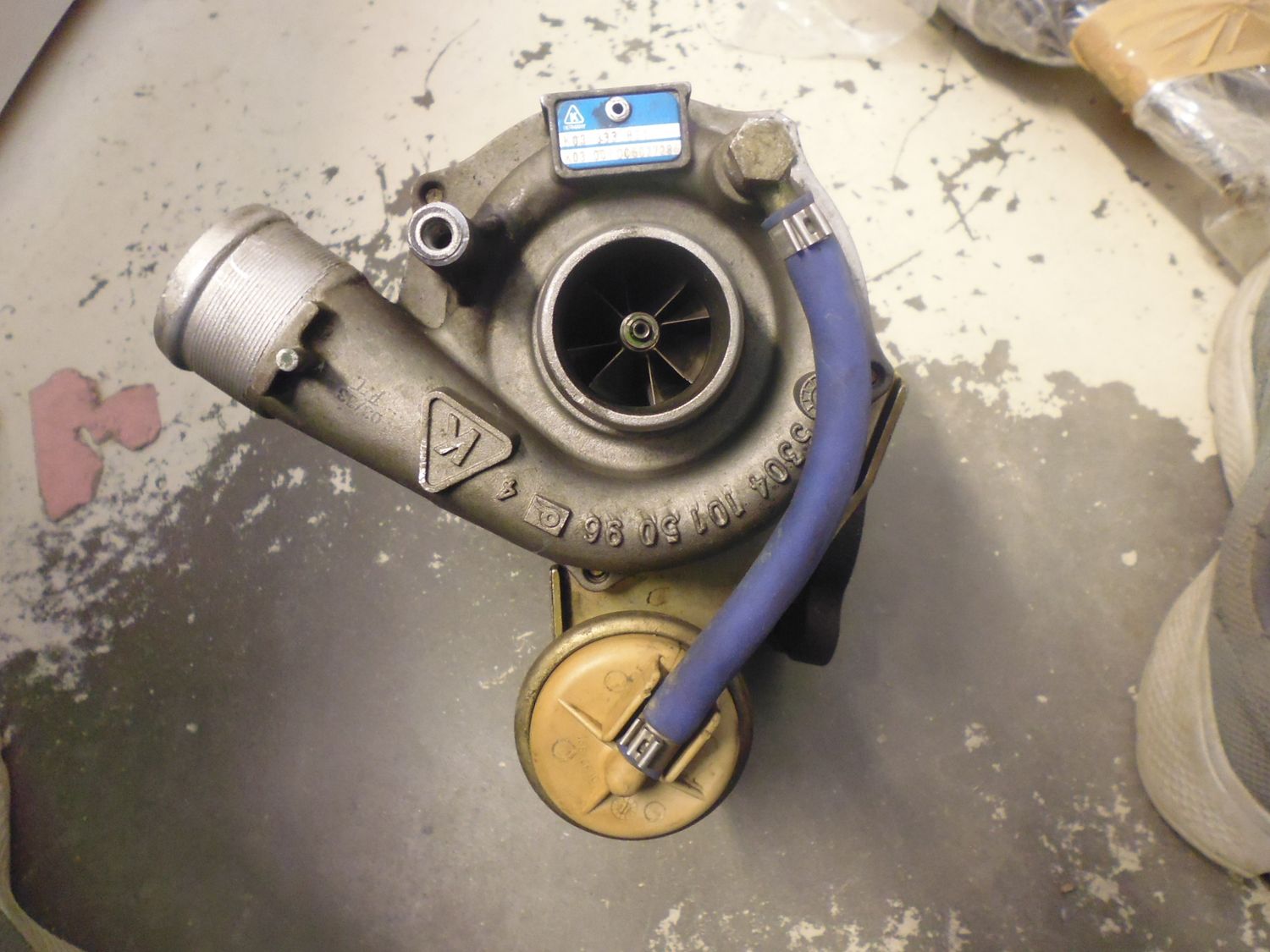 Turbo Turbina Turbocompressore k03.333.821 Peugeot 206 2.0 HDI