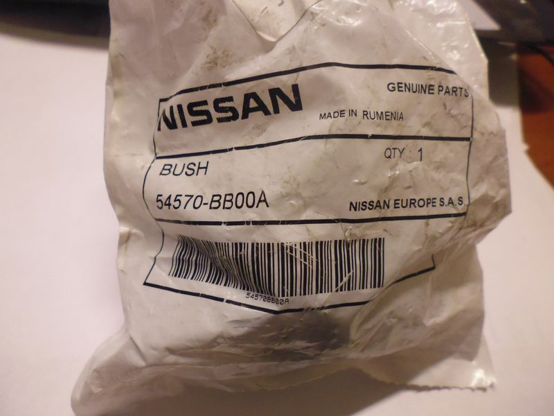 Boccola silent block Nissan Bush 54570-BB00A Qashqai, X-Trail.