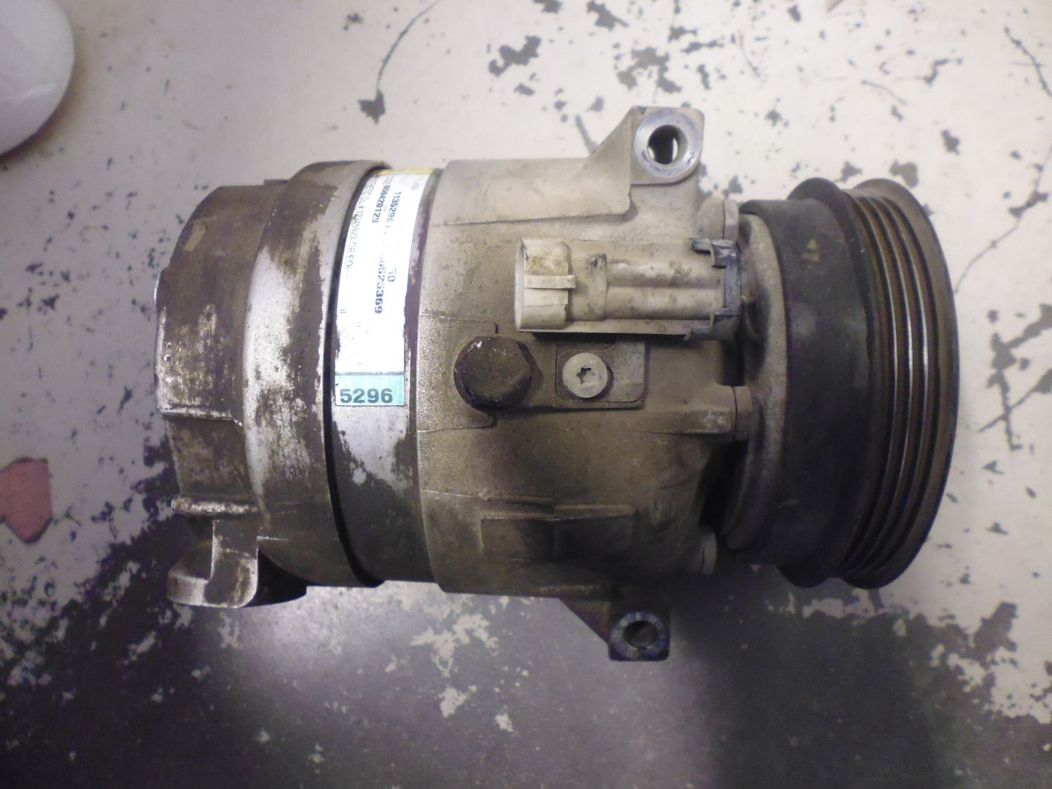 Compressore aria condizionata Fiat Multipla 1.6 benzina 46525369.
