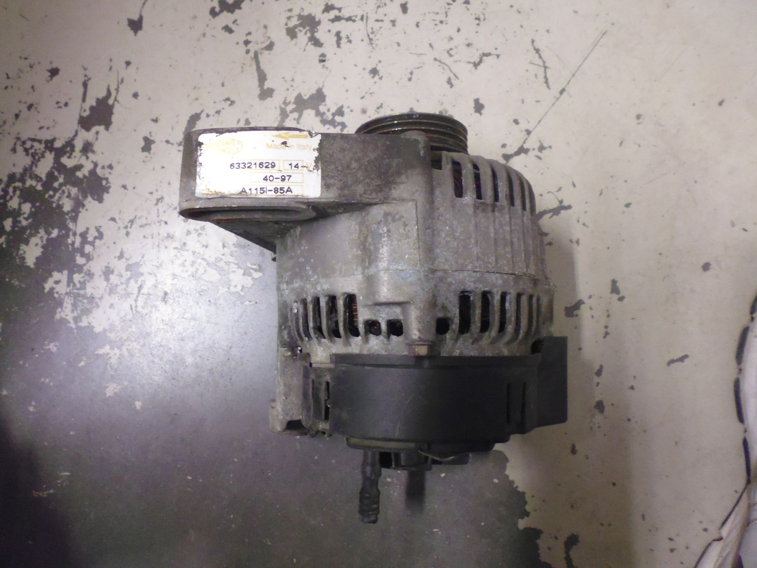 Alternatore Magneti Marelli 63321629 Lancia Ypsilon 1.2 16 valvole dal 1997 al 2003.