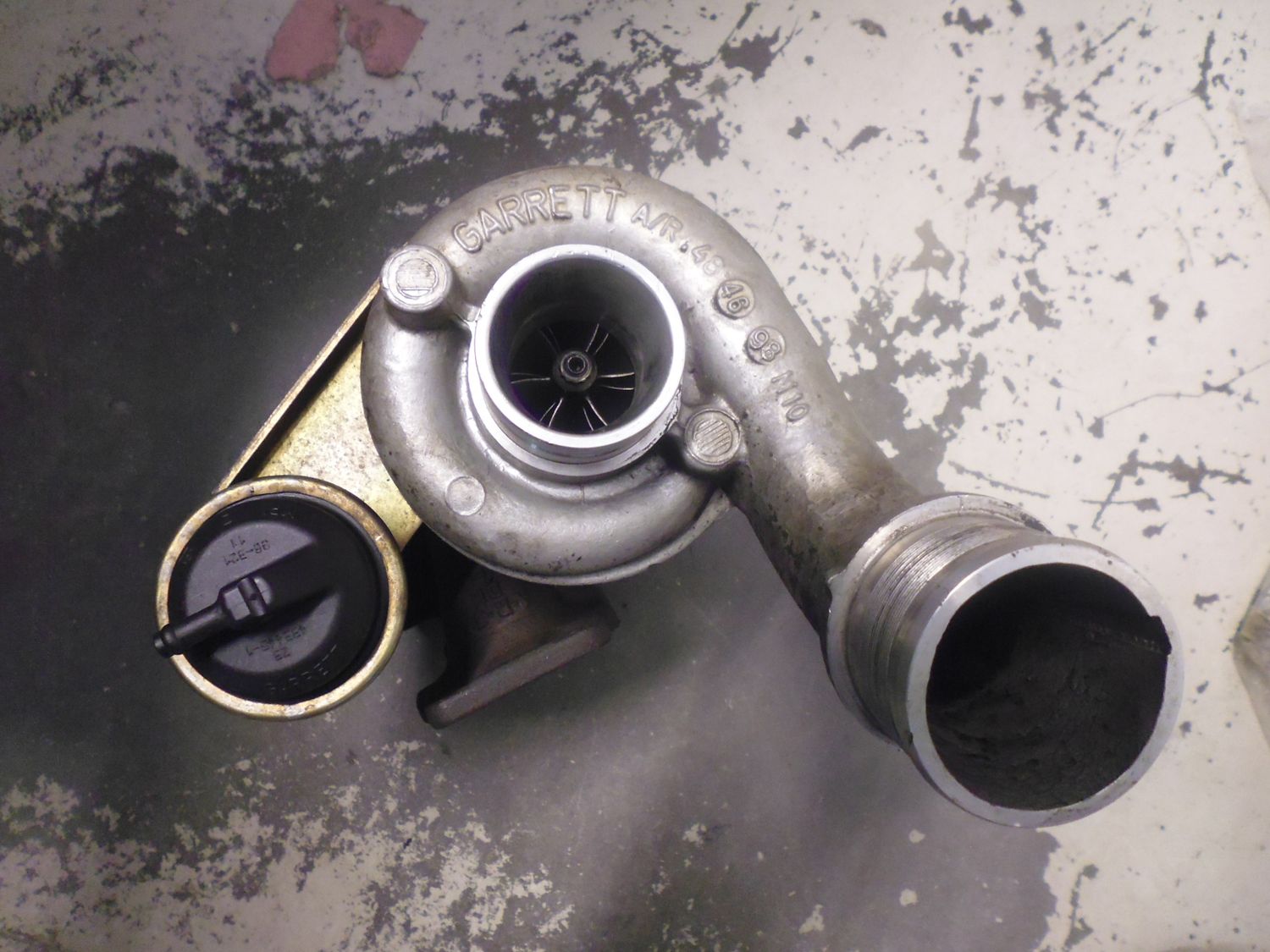 Turbina, turbo compressore Garrett BK 1197F 7700108866 Volvo V40 S40 1.9 TD.