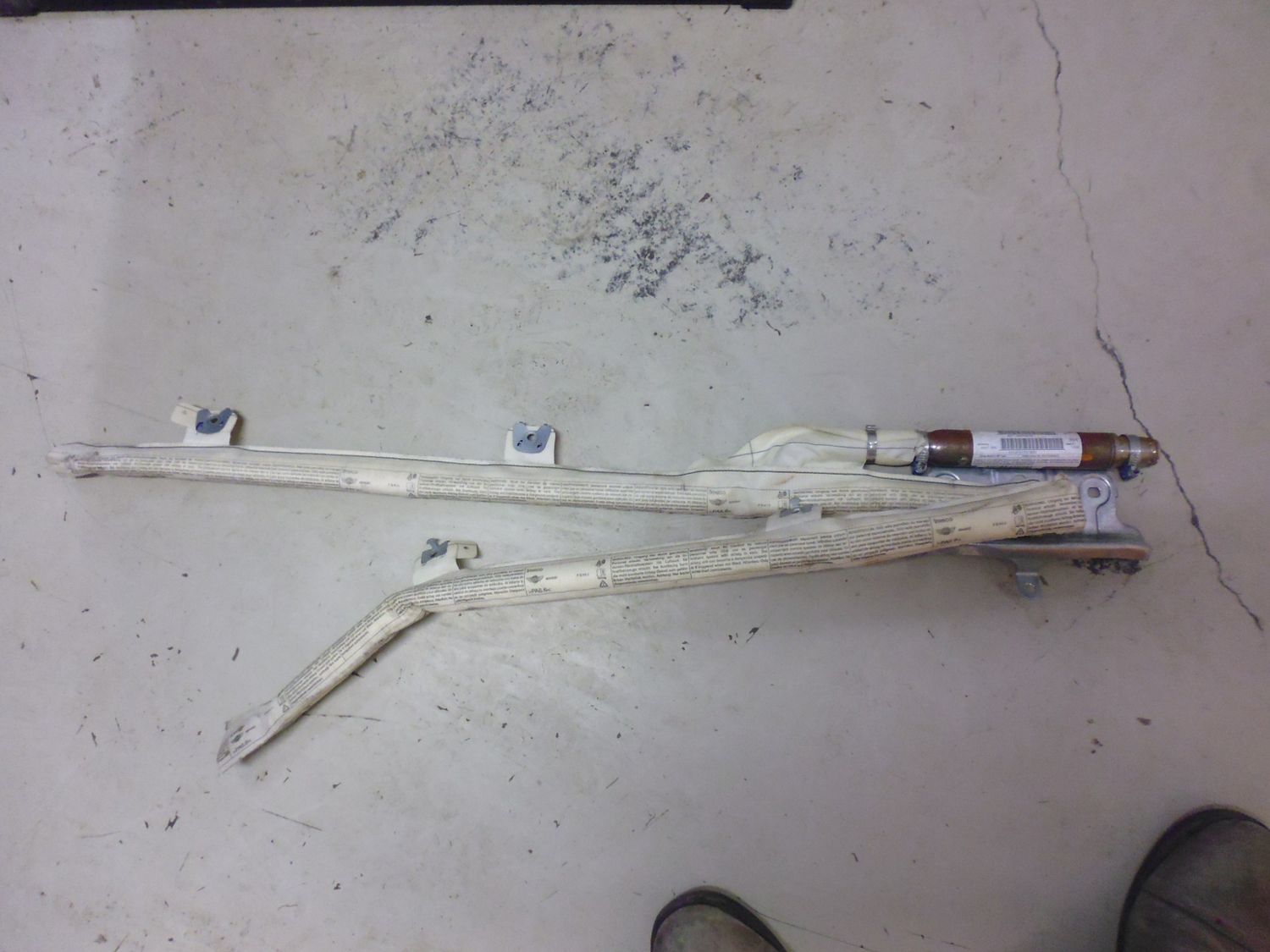 Airbag a tendina tetto Mini Cooper lato destro A27134078076.