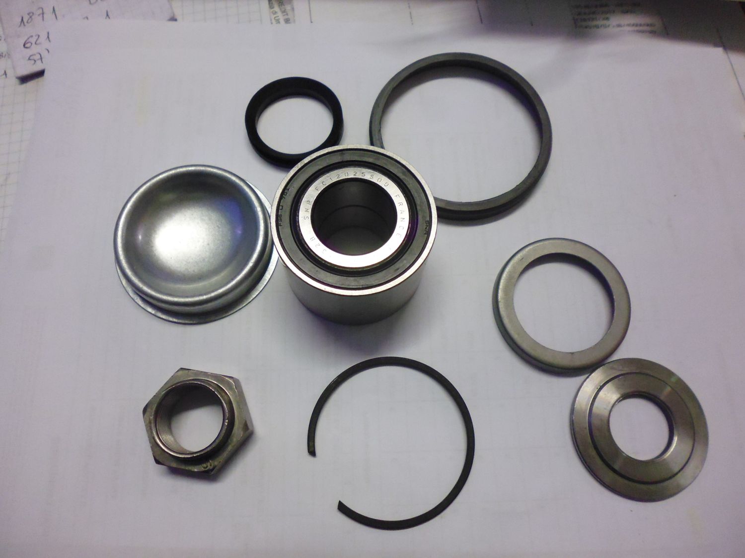 Kit cuscinetto ruota posteriore Citroen C2 marca Breda Lorett CR2713 Kit cuscinetto ruota posteriore Citroen C2 marca Breda Lorett CR2713