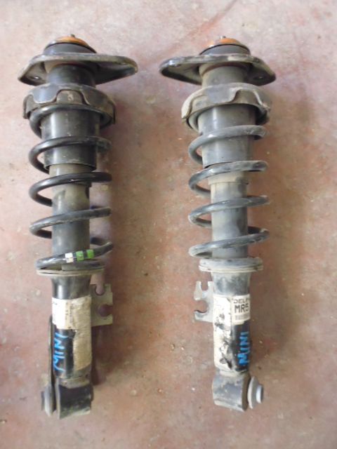 Ammortizzatori posteriori completi di molle per Mini Cooper 1.6 benzina  del 2008 22246790 22246791
