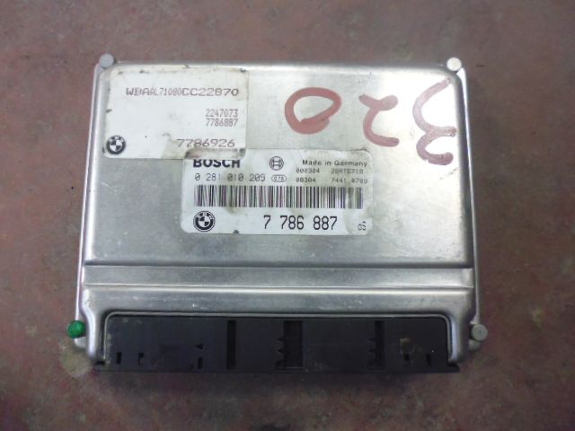 Centralina motore Bosch 0281010205 BMW 320D E46 7786887 7786926